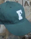 画像2: FULLCOUNT -6Panel Slub Chino Baseball Cap 'F' Patch- 