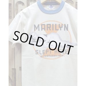 画像: TOYS McCOY -MARILYN MONROE TEE "MARILYN SLEPT HERE"- 