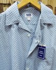 画像3: Pherrow's "23S-PIS1" S/S Indigo Cotton Open Collar Shirt 