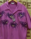 画像1: Star OF HOLLYWOOD -RAYON OPEN SHIRT "TARANTULA"- 