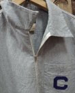 画像3: CUSHMAN 25454 -C/L HALF ZIP BASEBALL SHIRTS- 