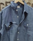 画像2: SUGAR CANE -BLUE CHAMBRAY WORK SHIRT- 