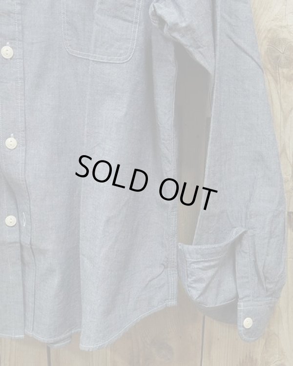 画像4: SUGAR CANE -BLUE CHAMBRAY WORK SHIRT- 