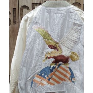 画像: Tailor Toyo -Acetate Souvenir Jacket "EAGLE" × "JAPAN MAP"- 