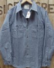 画像1: FULLCOUNT -HEAVY DUTY CHAMBRAY SHIRT- 