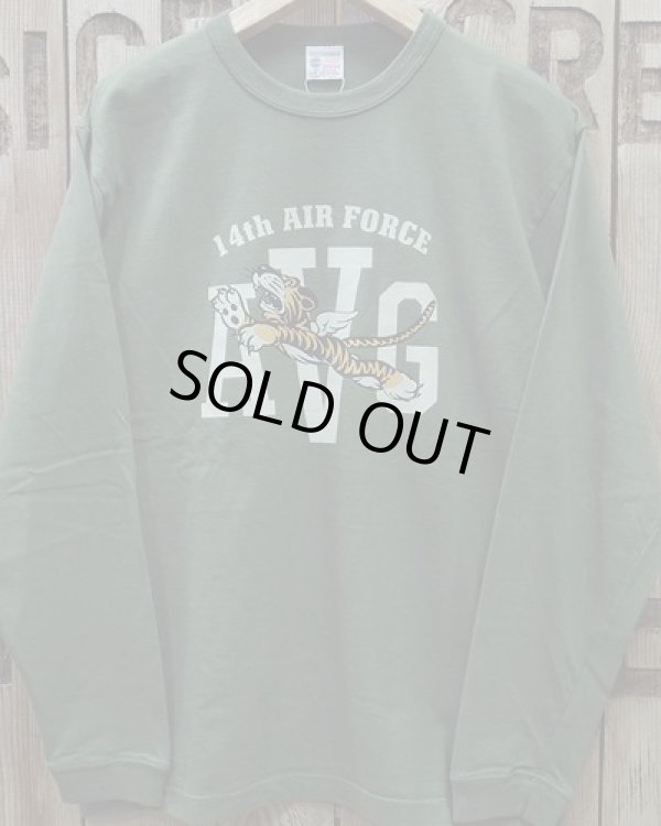 画像2: Buzz Rickson's -MILITARY L/S T-SHIRT "14th AIR FORCE"- 