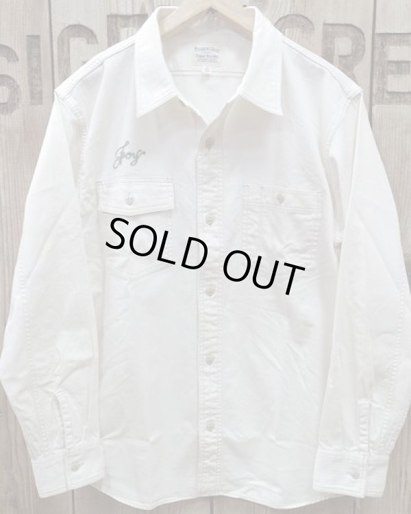 画像3: Pherrow's "23W-PHCS1-E" 40s Style Herringbone Work Shirts 