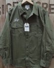 画像2: Pherrow's "23W-PHCS1-E" 40s Style Herringbone Work Shirts 