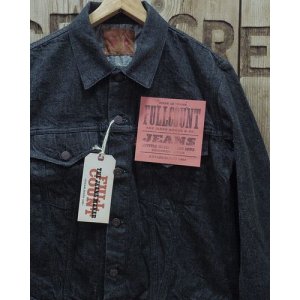 画像: FULLCOUNT -2101BK Type 3 Black Denim Jacket- 