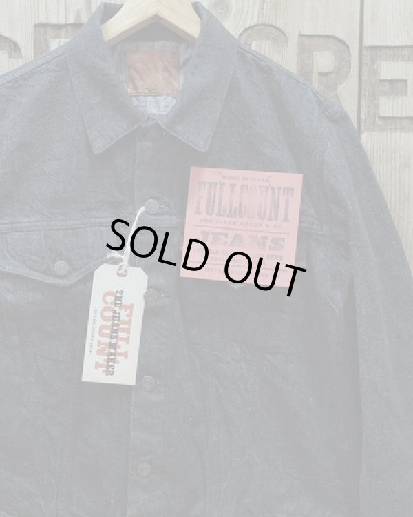画像1: FULLCOUNT -2101BK Type 3 Black Denim Jacket- 
