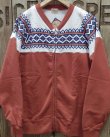 画像4: Whitesvile -SNOW PATTERN SWEAT ZIP SHIRT- 