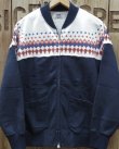 画像4: Pherrow's "23W-PSF1" Snow Pattern Full Zip Sweat Shirt 