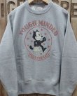 画像4: TOYS McCOY -MILITARY SWEAT SHIRT / FELIX THE CAT "TOUGH MINDED"- 