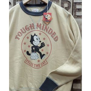 画像: TOYS McCOY -MILITARY SWEAT SHIRT / FELIX THE CAT "TOUGH MINDED"- 