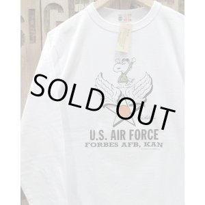 画像: Buzz Rickson's × Peanuts -L/S T-SHIRT "U.S. AIR FORCE"- 