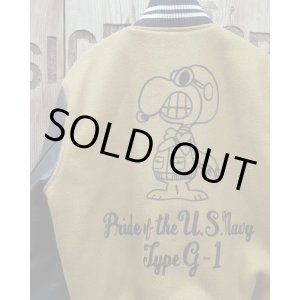 画像: BUZZ RICKSON'S × Vintage PEANUTS -AWARD JACKET- 