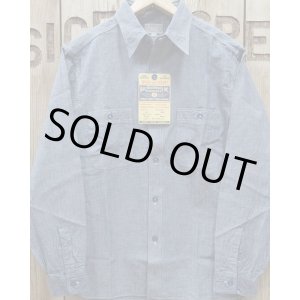 画像: BUZZ RICKSON'S -BLUE CHAMBRAY WORK SHIRTS- 