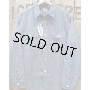 画像: SUGAR CANE -BLUE CHAMBRAY WORK SHIRT- 