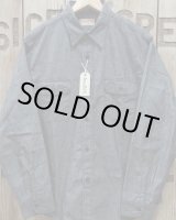 画像: SUGAR CANE -BLACK CHAMBRAY WORK SHIRT- 