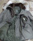 画像4: BUZZ RICKSON'S -JACKET AIR CREW HEAVY ATTACHED HOOD "TYPE N-3"- 