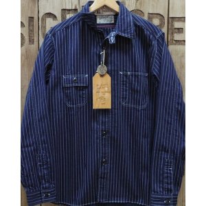 画像: Sugar Cane "8.5oz. WABASH STRIPE WORK SHIRT" 