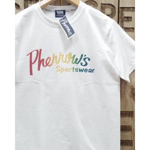 画像: Pherrow's "24S-PT1-G" Brand Logo T-Shirt 