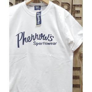 画像: Pherrow's "24S-PT1" Brand Logo T-Shirt 