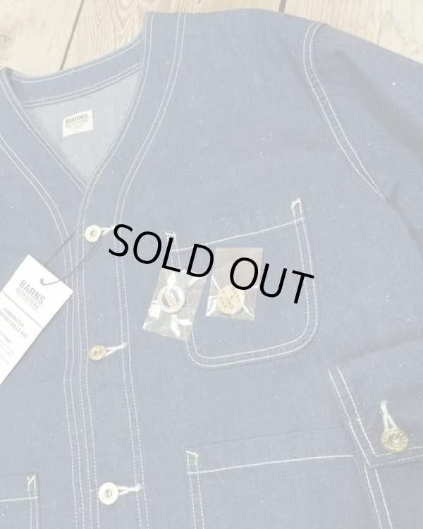 画像3: BARNS "BR-24132" NO COLLAR COVERALL JK 