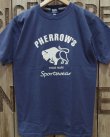 画像2: Pherrow's "24S-PT2" Buffalo Logo T-Shirt 