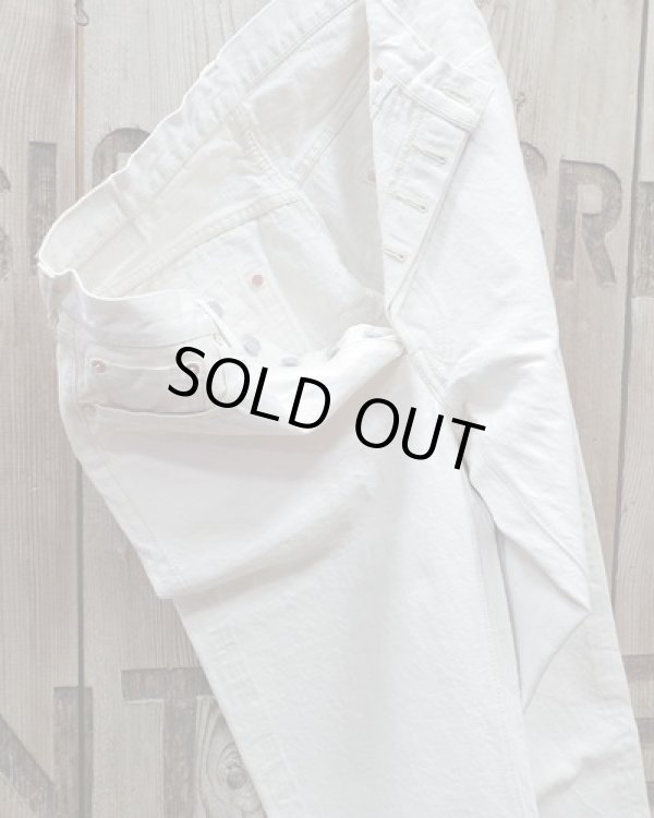 画像4: FULLCOUNT -0105EC Wide Ecru Selvedge Denim- 