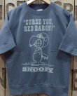 画像3: TOYS McCOY -SHORT SLEEVE SWEAT SHIRT / SNOOPY "CURSE YOU, RED BARON!"- 