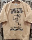 画像5: TOYS McCOY -SHORT SLEEVE SWEAT SHIRT / SNOOPY "CURSE YOU, RED BARON!"- 