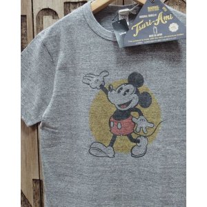 画像: BARNS -Tsuri-Ami T-shirt "Mickey Mouse"- 