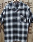 画像2: SUGAR CANE -RAYON OMBRE CHECK S/S OPEN SHIRT- 