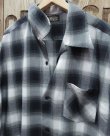 画像3: SUGAR CANE -RAYON OMBRE CHECK S/S OPEN SHIRT- 