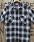 画像2: SUGAR CANE -COTTON OMBRE CHECK S/S WORK SHIRT- 