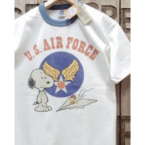 画像: TOYS McCOY -SNOOPY TEE / U. S. AIR FORCE "WING & STAR"- 