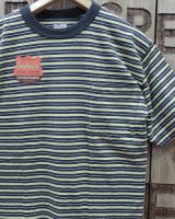 画像: CUSHMAN 26829 -RECYCLE COTTON BORDER TEE- 