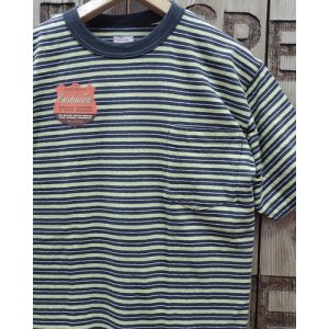 画像: CUSHMAN 26829 -RECYCLE COTTON BORDER TEE- 