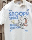 画像1: TOYS McCOY -SNOOPY TEE "SPACE RADIO STATION"- 