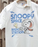 画像: TOYS McCOY -SNOOPY TEE "SPACE RADIO STATION"- 