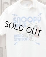 画像: TOYS McCOY -SNOOPY TEE "SPACE RADIO STATION"- 