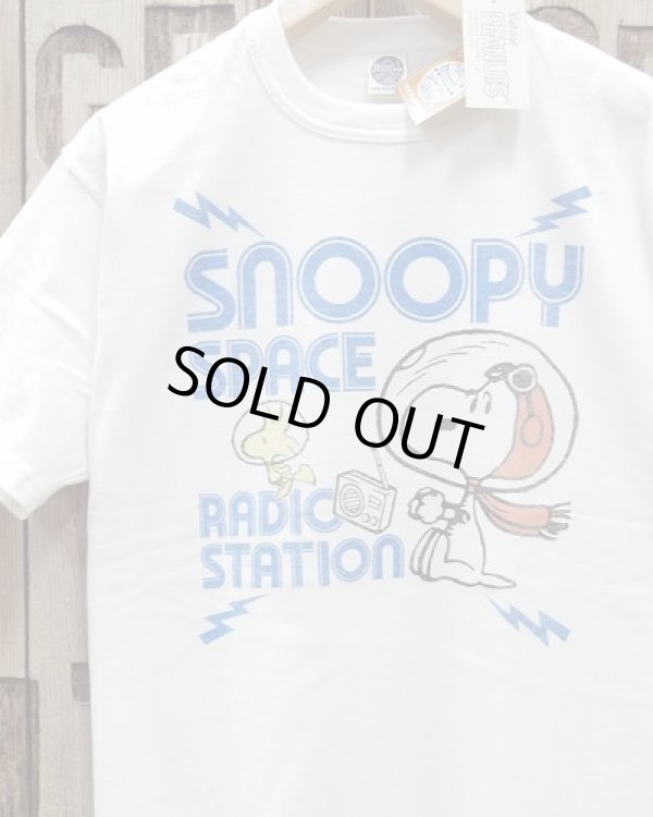 画像1: TOYS McCOY -SNOOPY TEE "SPACE RADIO STATION"- 