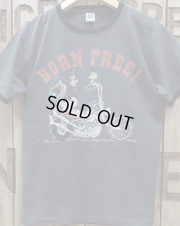 画像4: TOYS McCOY -JOHNNY RINGER TEE / SNOOPY "BORN FREE!"- 