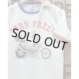 画像: TOYS McCOY -JOHNNY RINGER TEE / SNOOPY "BORN FREE!"- 