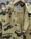 画像3: SUN SURF -COTTON HERRINGBONE OPEN SHIRT "ARMY VEHICLE"- 