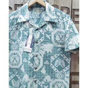 画像: SUN SURF -COTTON CANVAS OPEN SHIRT "PEARL HARBOR HAWAII- 