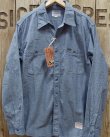 画像2: TOYS McCOY -CHAMBRAY WORK SHIRT "STEVE McQUEEN"- 