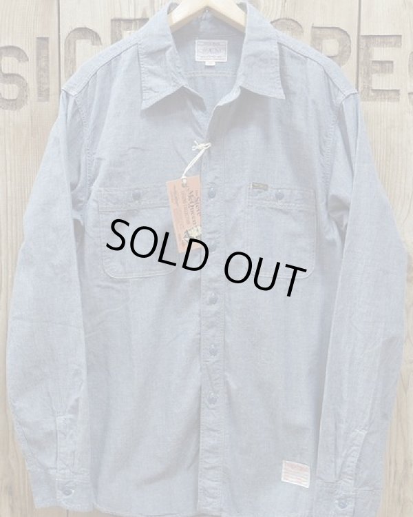 画像2: TOYS McCOY -CHAMBRAY WORK SHIRT "STEVE McQUEEN"- 