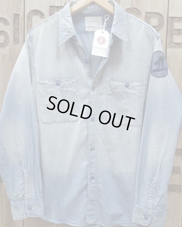 画像1: FULLCOUNT 4810HW-24 -Chambray Shirt- 